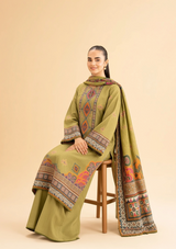 Nishat Linen 3-Piece Unstitched Suit | Printed Dupatta Winter Collection Vol.4 | Brands Store